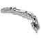 Blum 155 Degree Self-Closing Screw-on Overlay Zero Protrusion Hinge 71T7550 - alternate 1